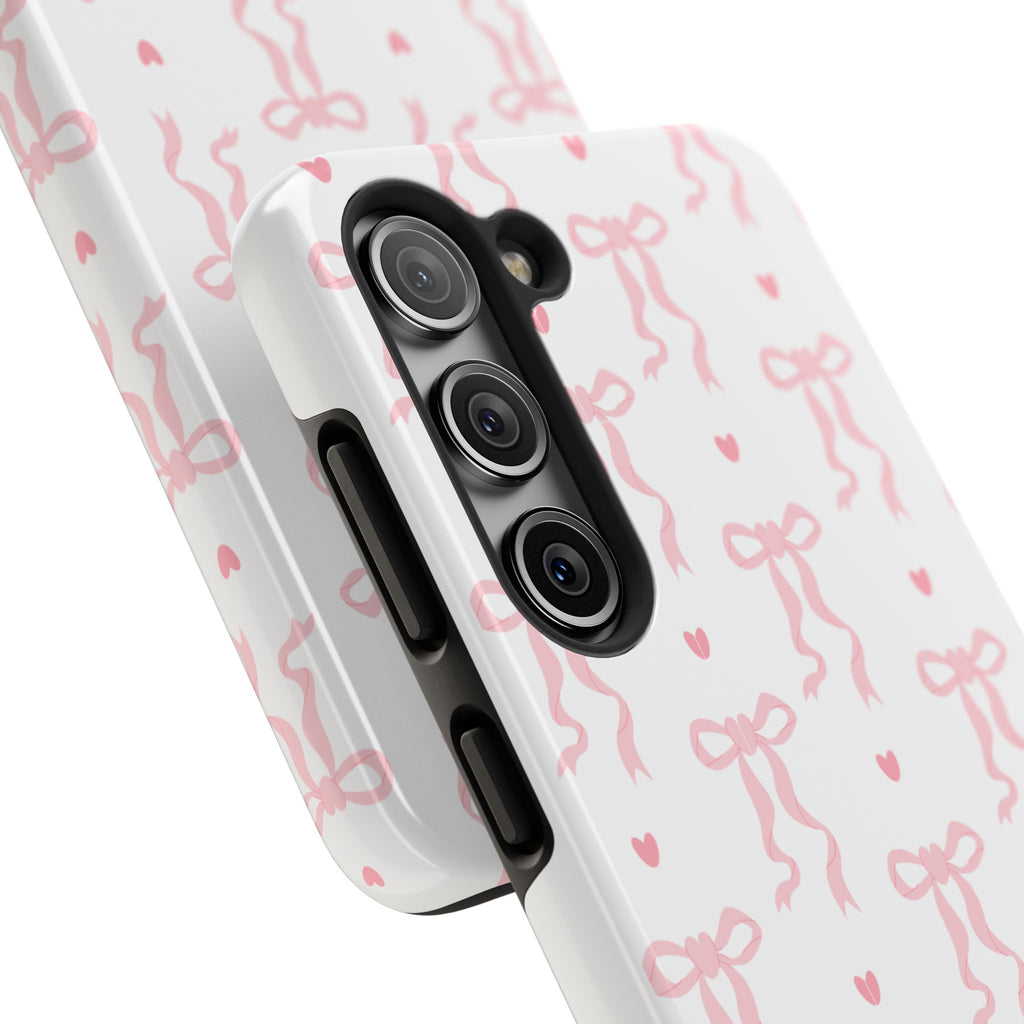 Pretty in Pink Bow Phone Case