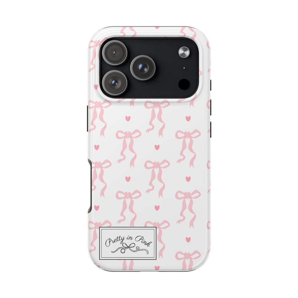 Pretty in Pink Bow Phone Case