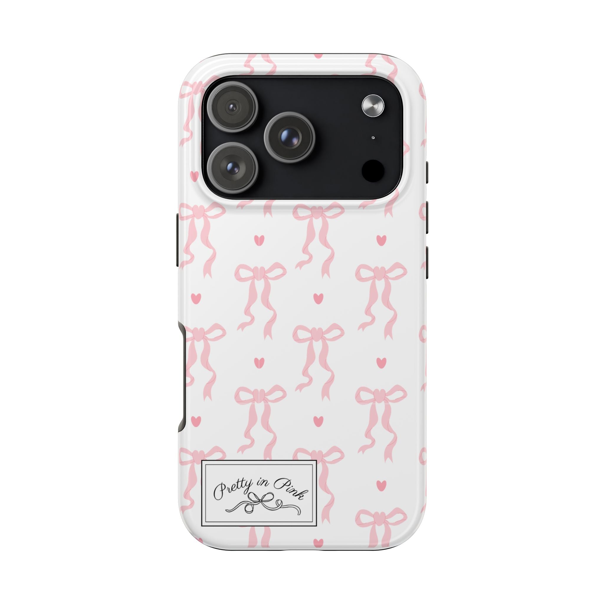 Pretty in Pink Bow Phone Case
