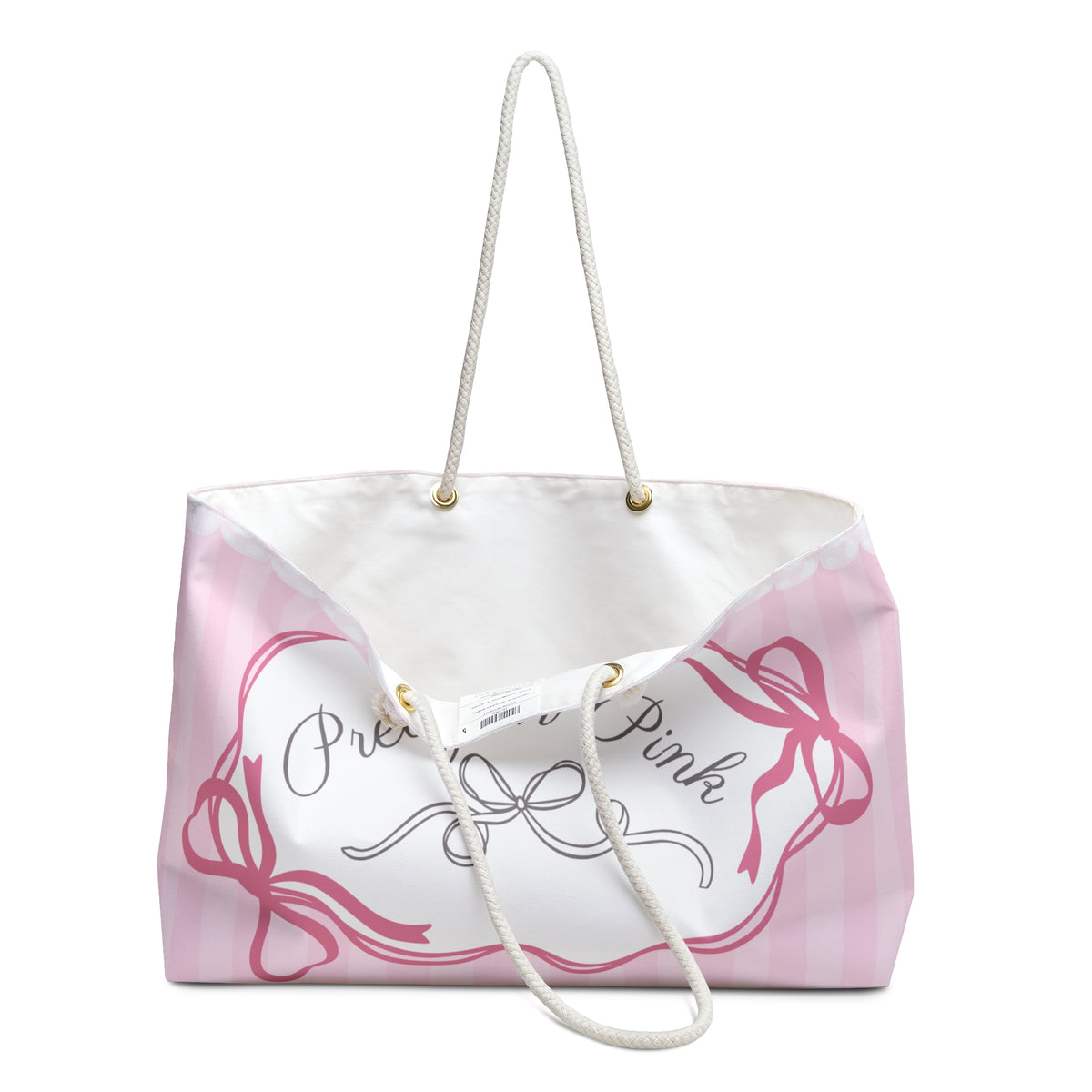 Pretty in Pink Pearl Weekender Bag