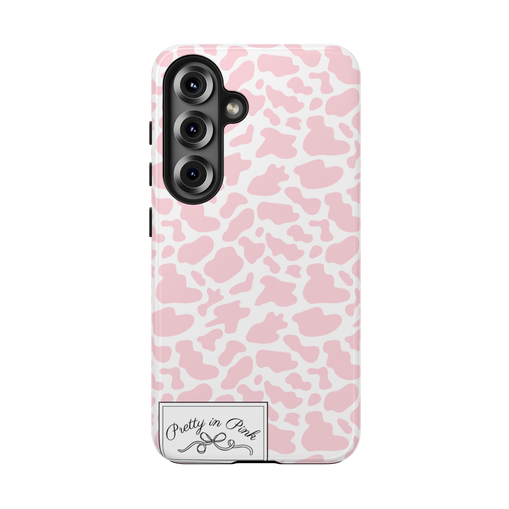 Pretty in Pink Cow Phone Case