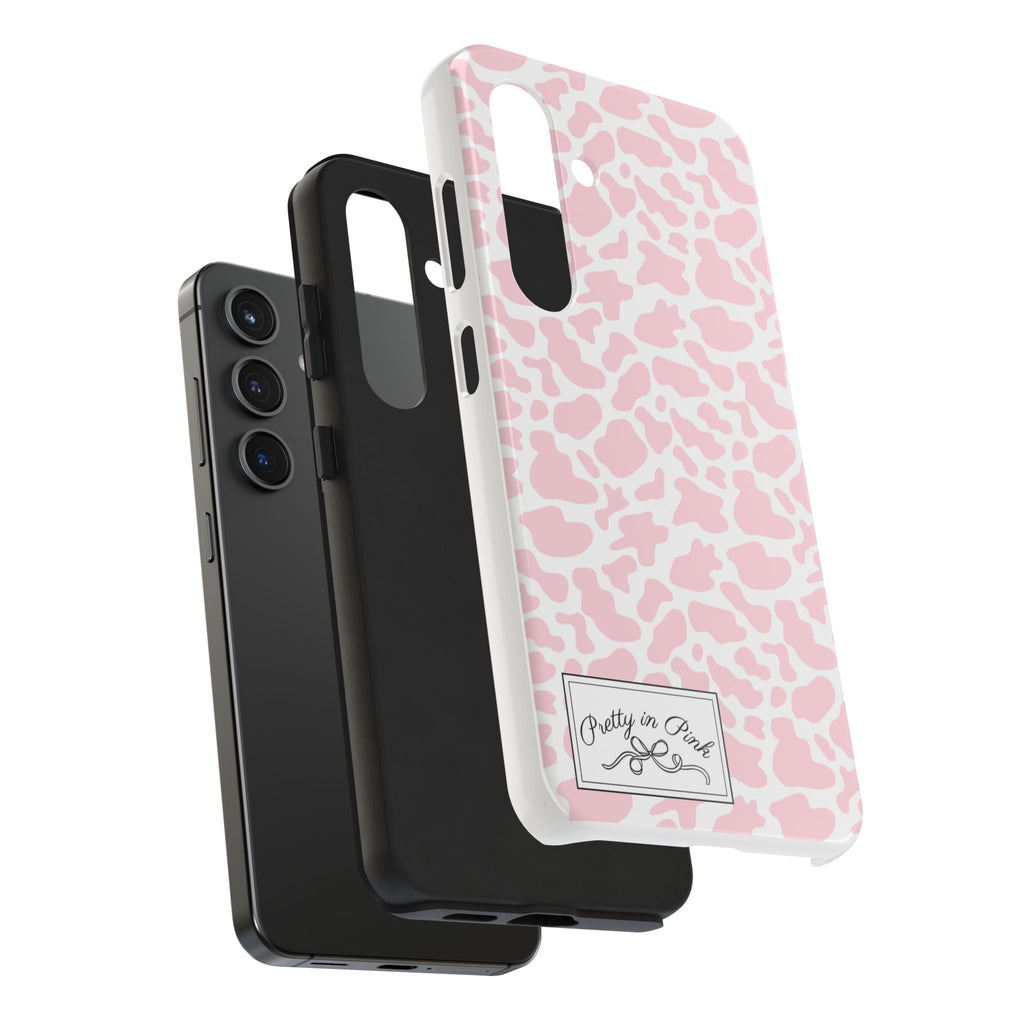 Pretty in Pink Cow Phone Case