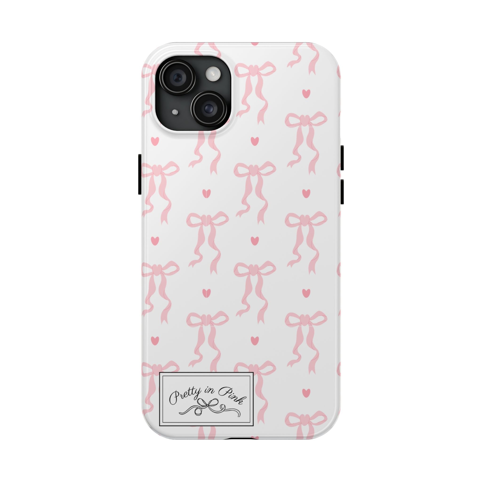 Pretty in Pink Bow Phone Case