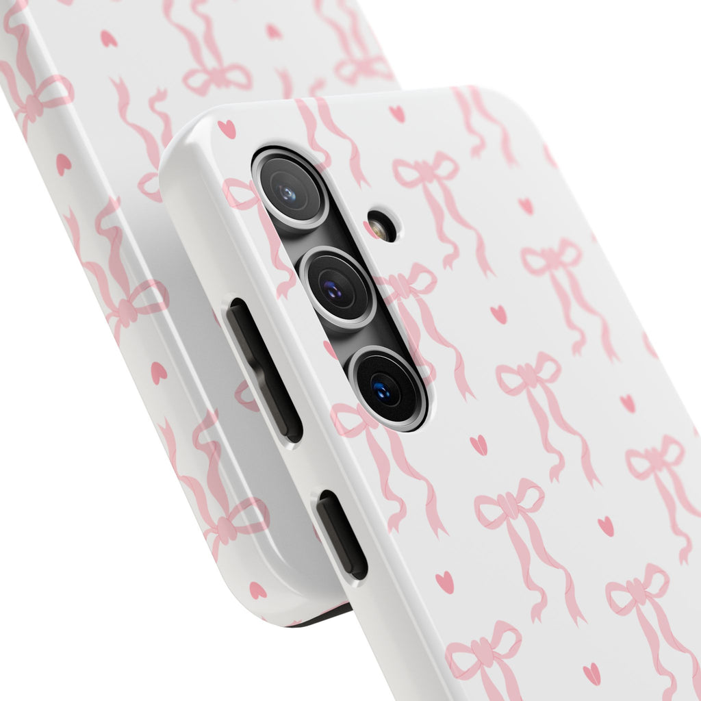 Pretty in Pink Bow Phone Case