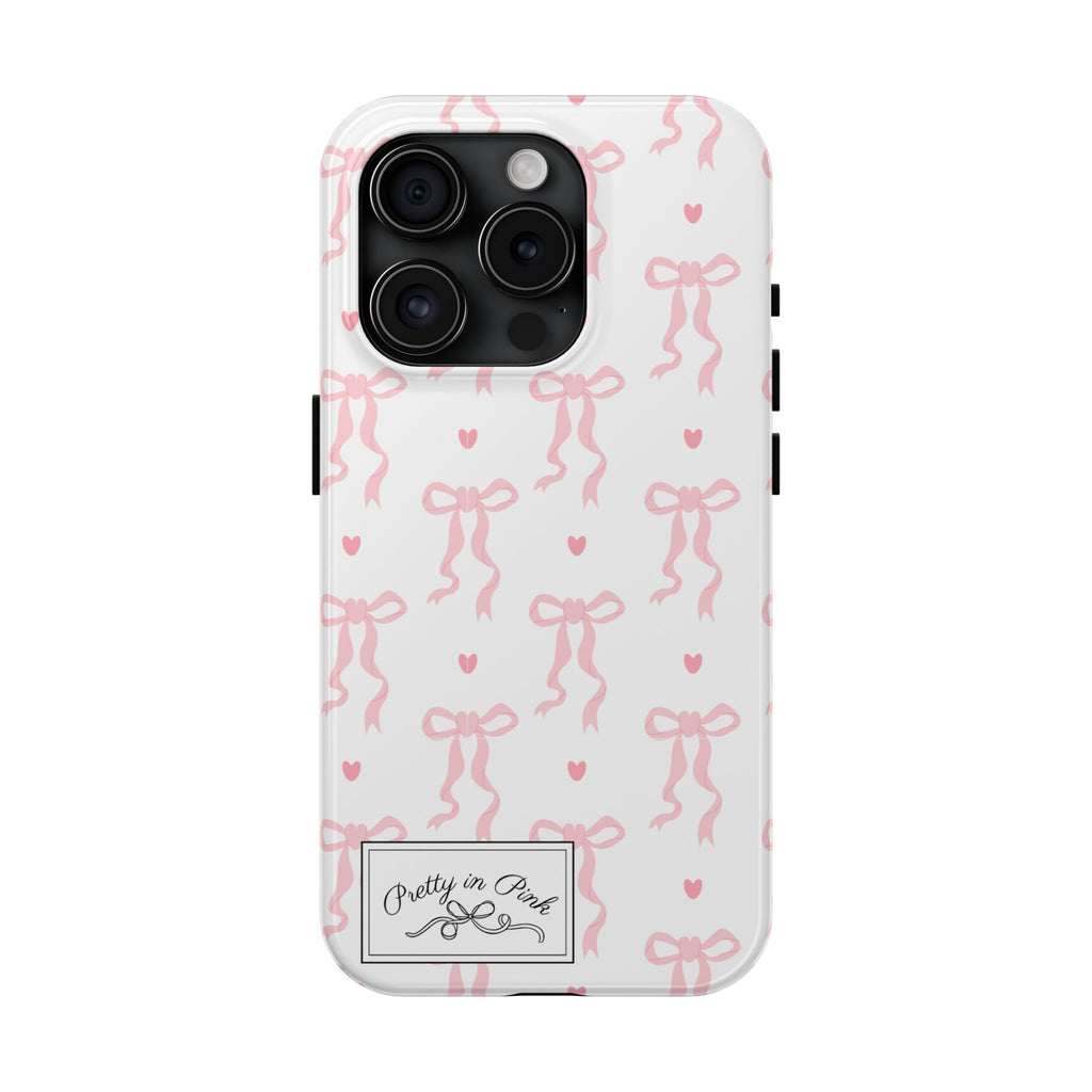 Pretty in Pink Bow Phone Case