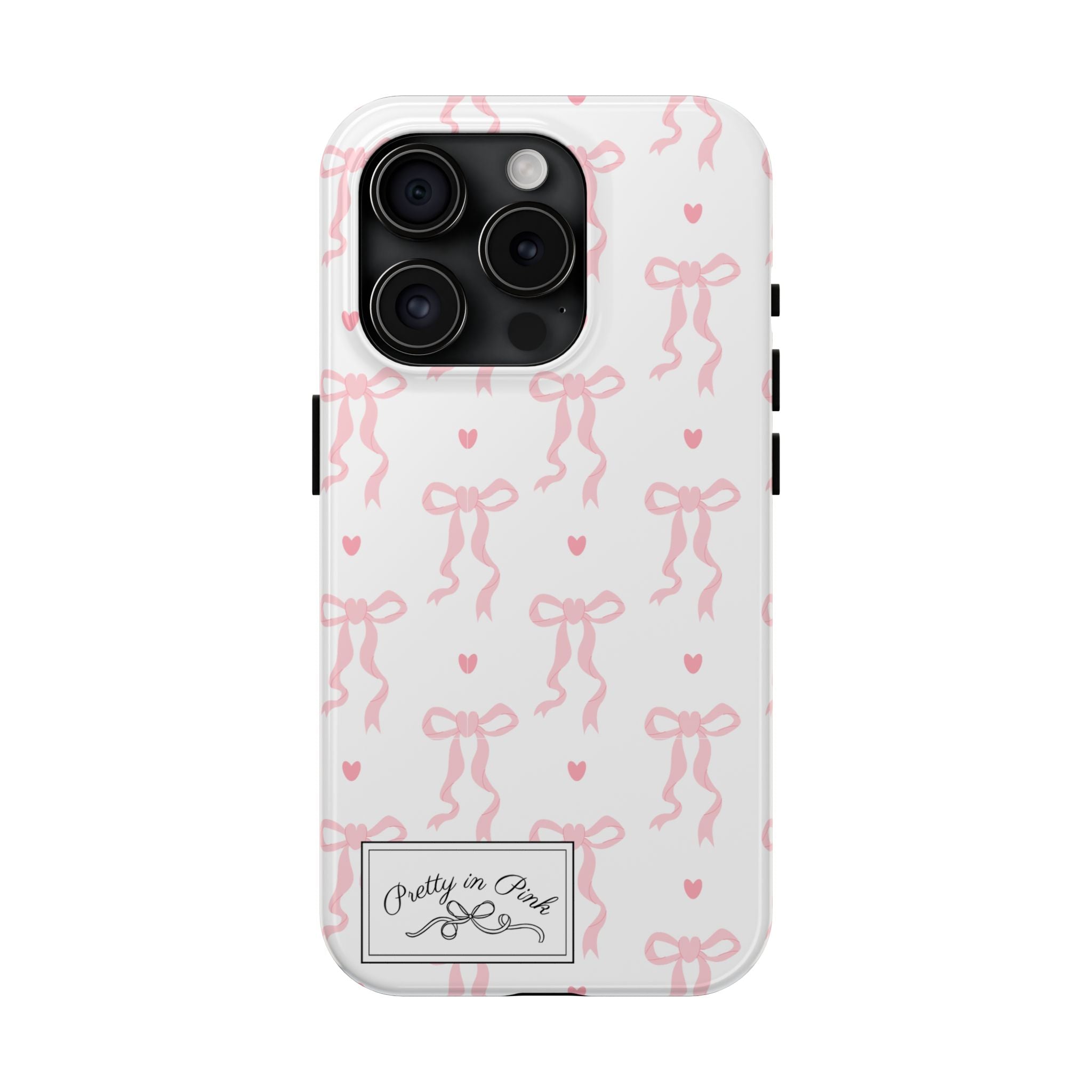 Pretty in Pink Bow Phone Case