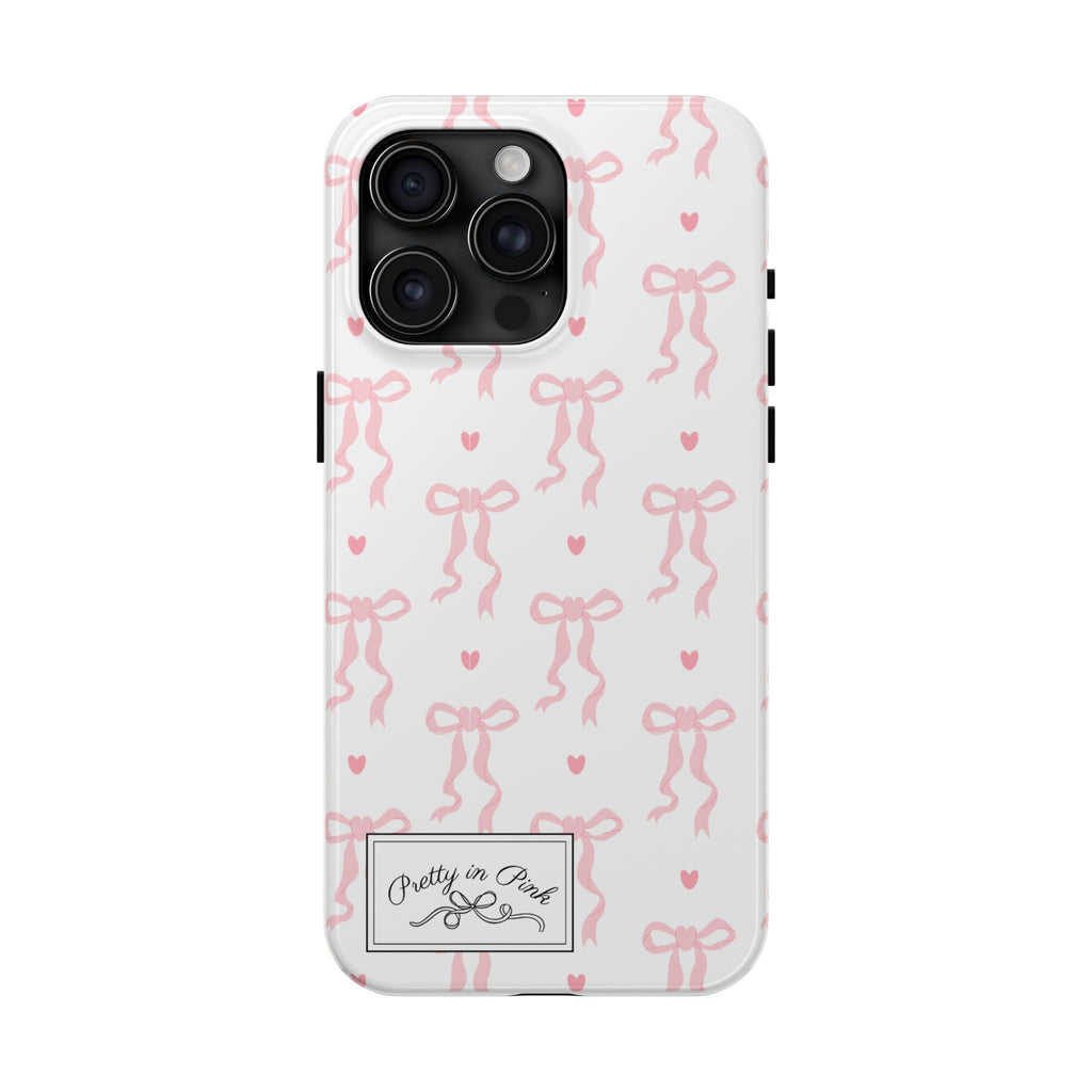 Pretty in Pink Bow Phone Case