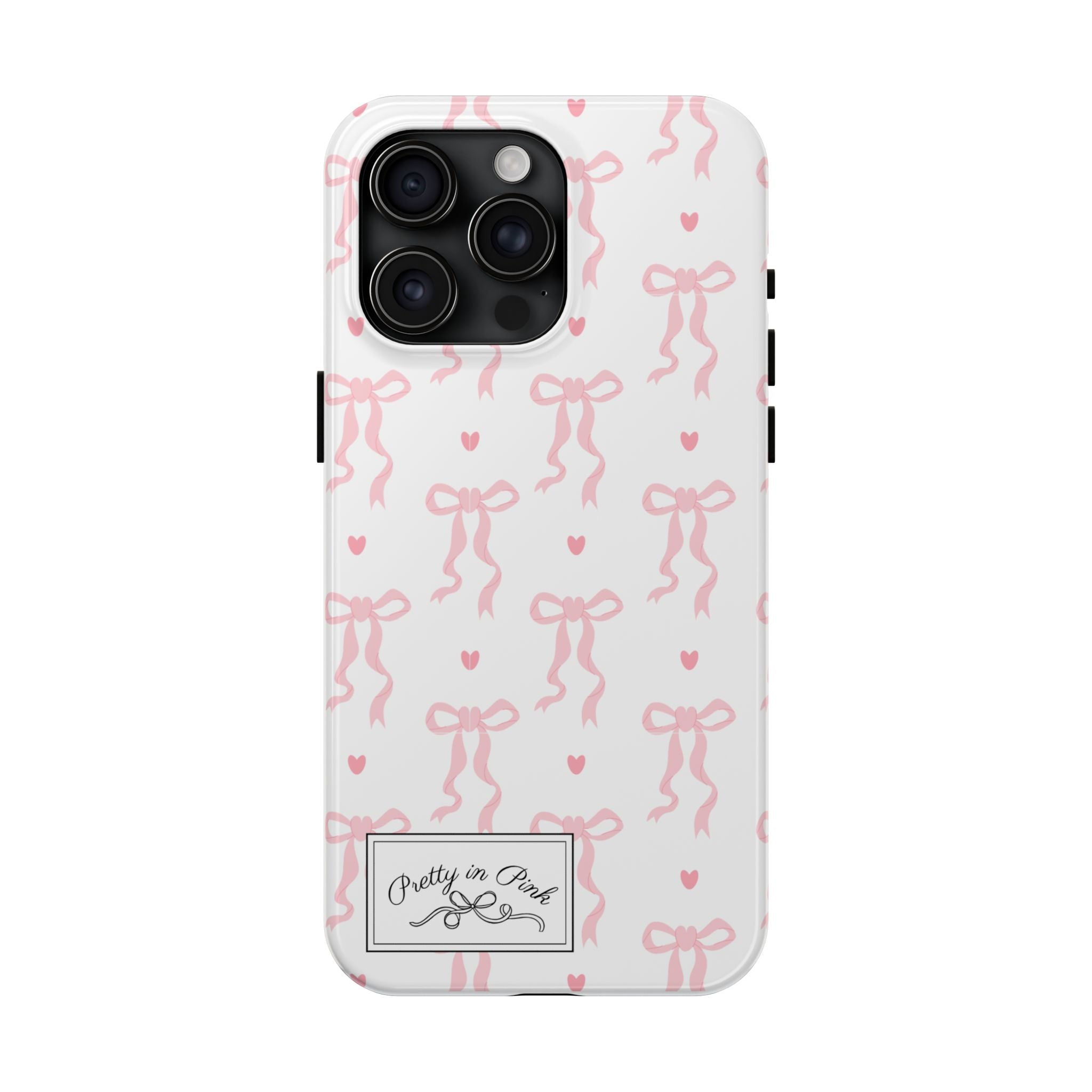Pretty in Pink Bow Phone Case