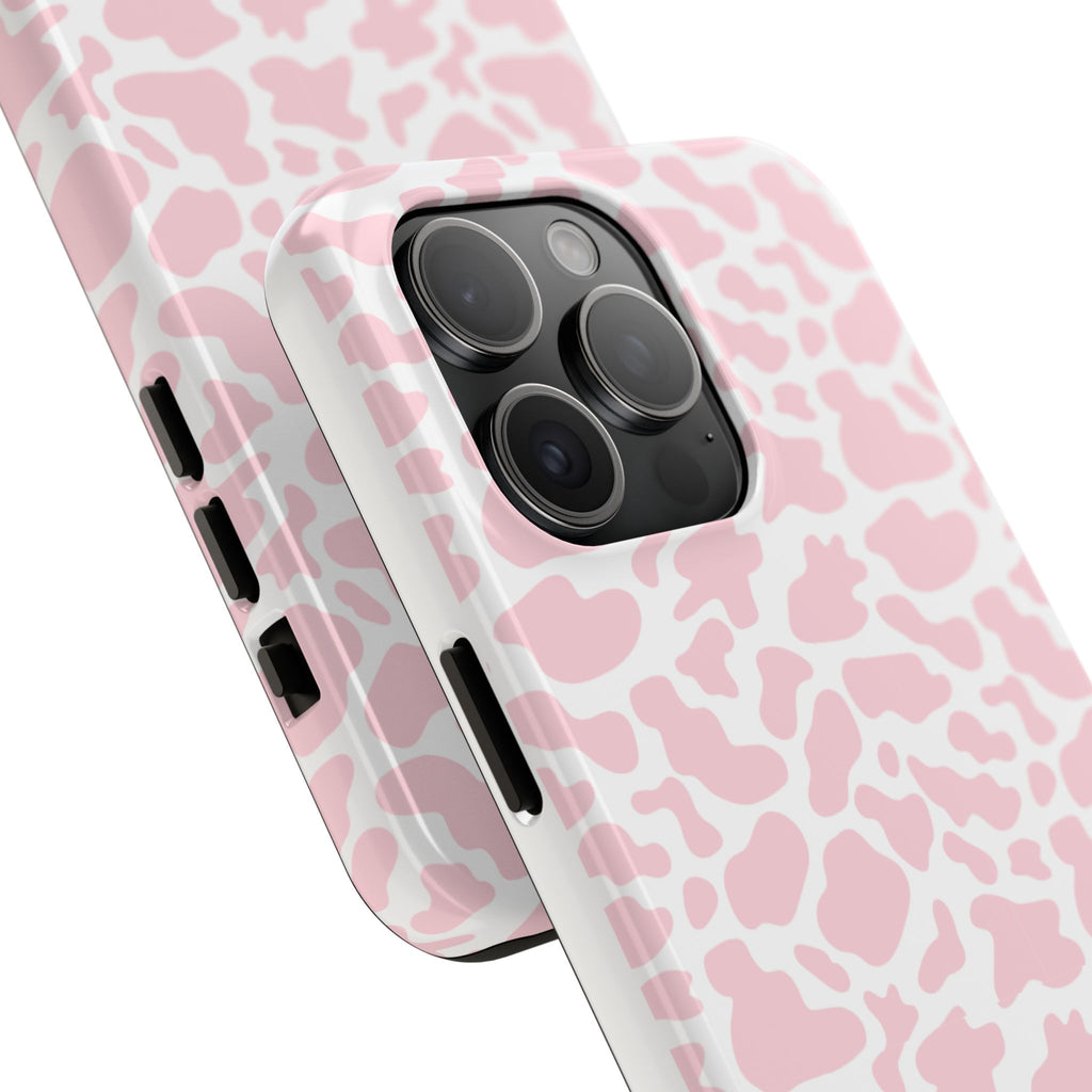 Pretty in Pink Cow Phone Case