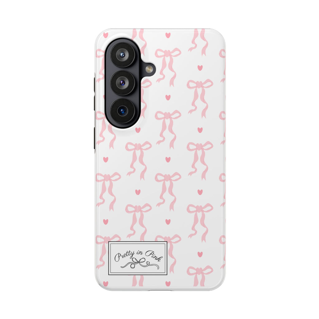 Pretty in Pink Bow Phone Case