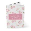 Pretty in Pink Floral Hardcover Journal