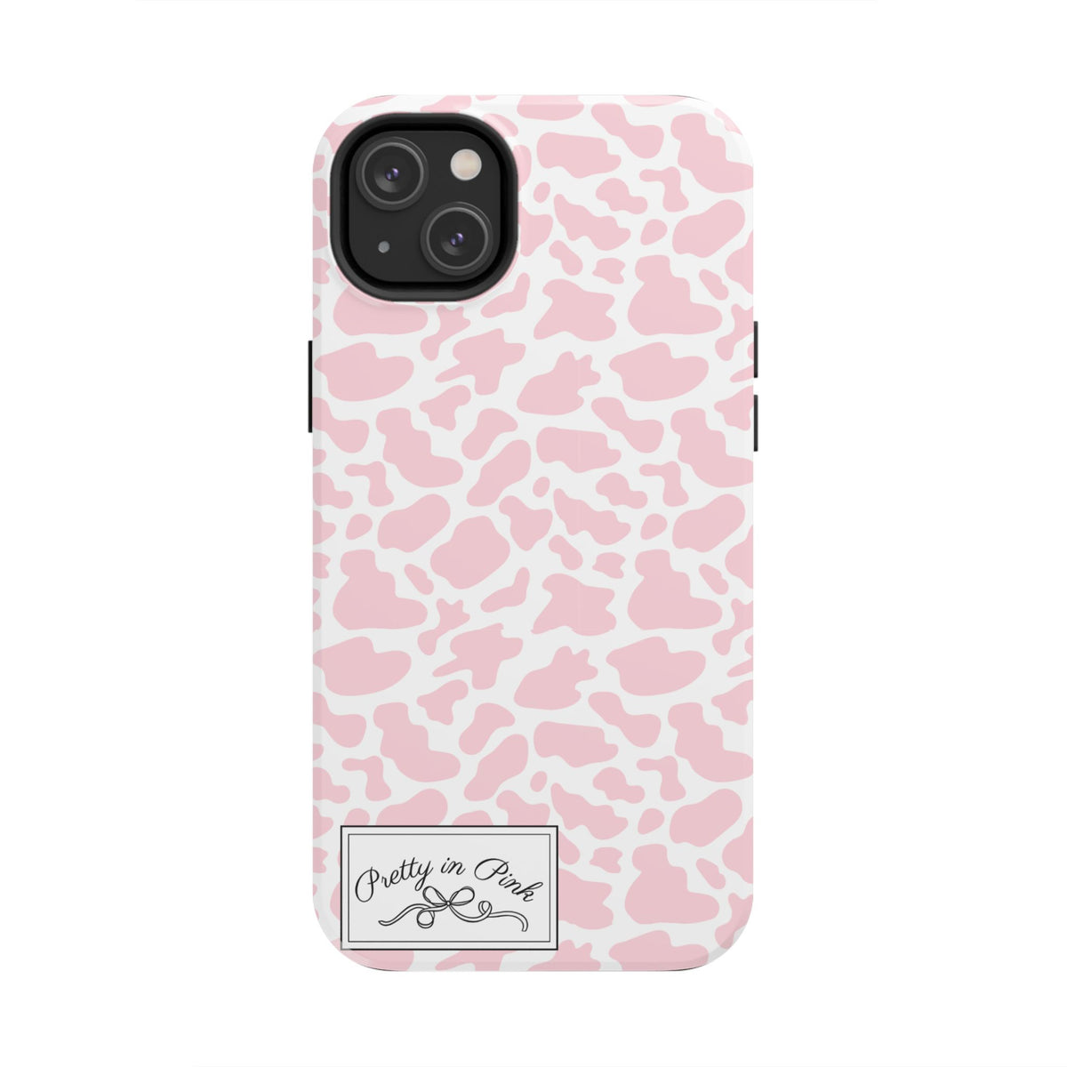 Pretty in Pink Cow Phone Case