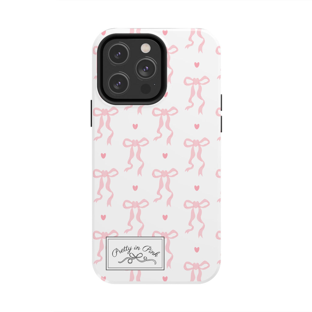 Pretty in Pink Bow Phone Case