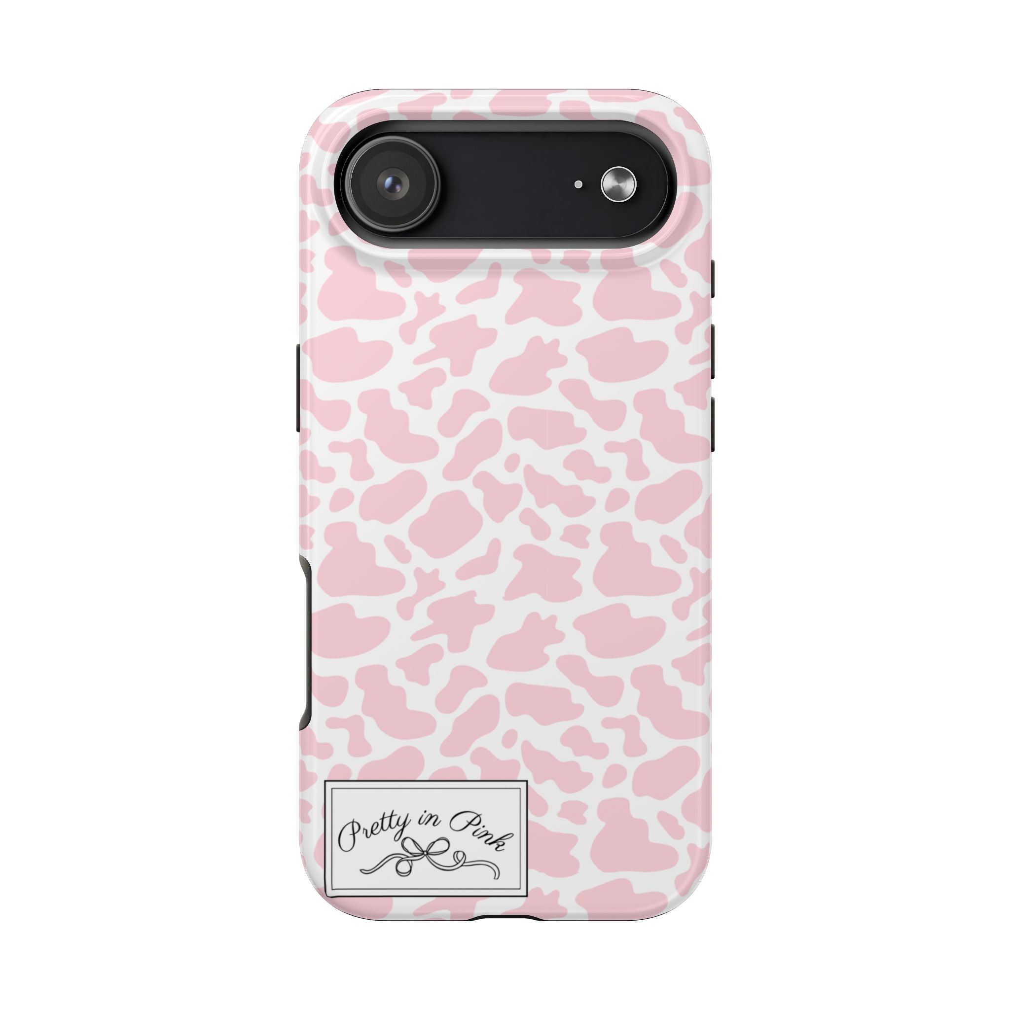 Pretty in Pink Cow Phone Case