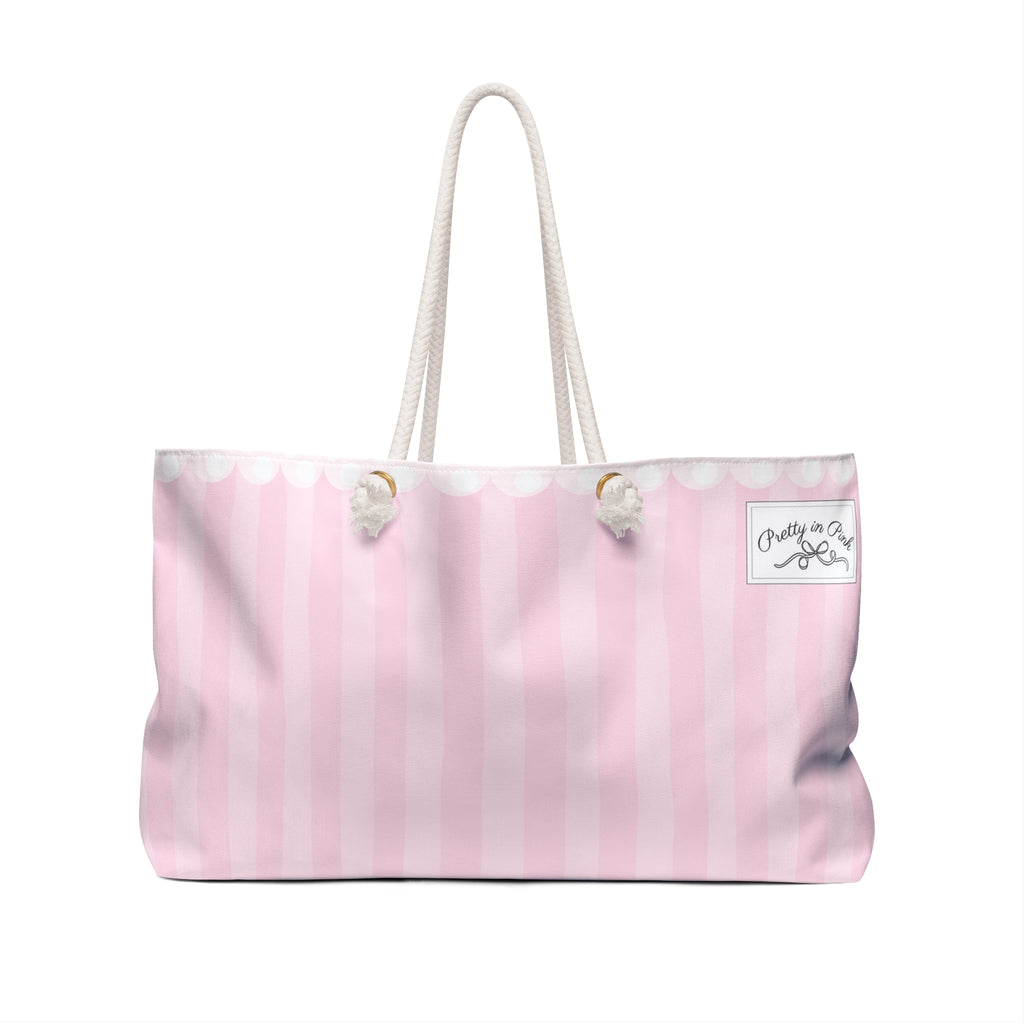 Pretty in Pink Pearl Weekender Bag