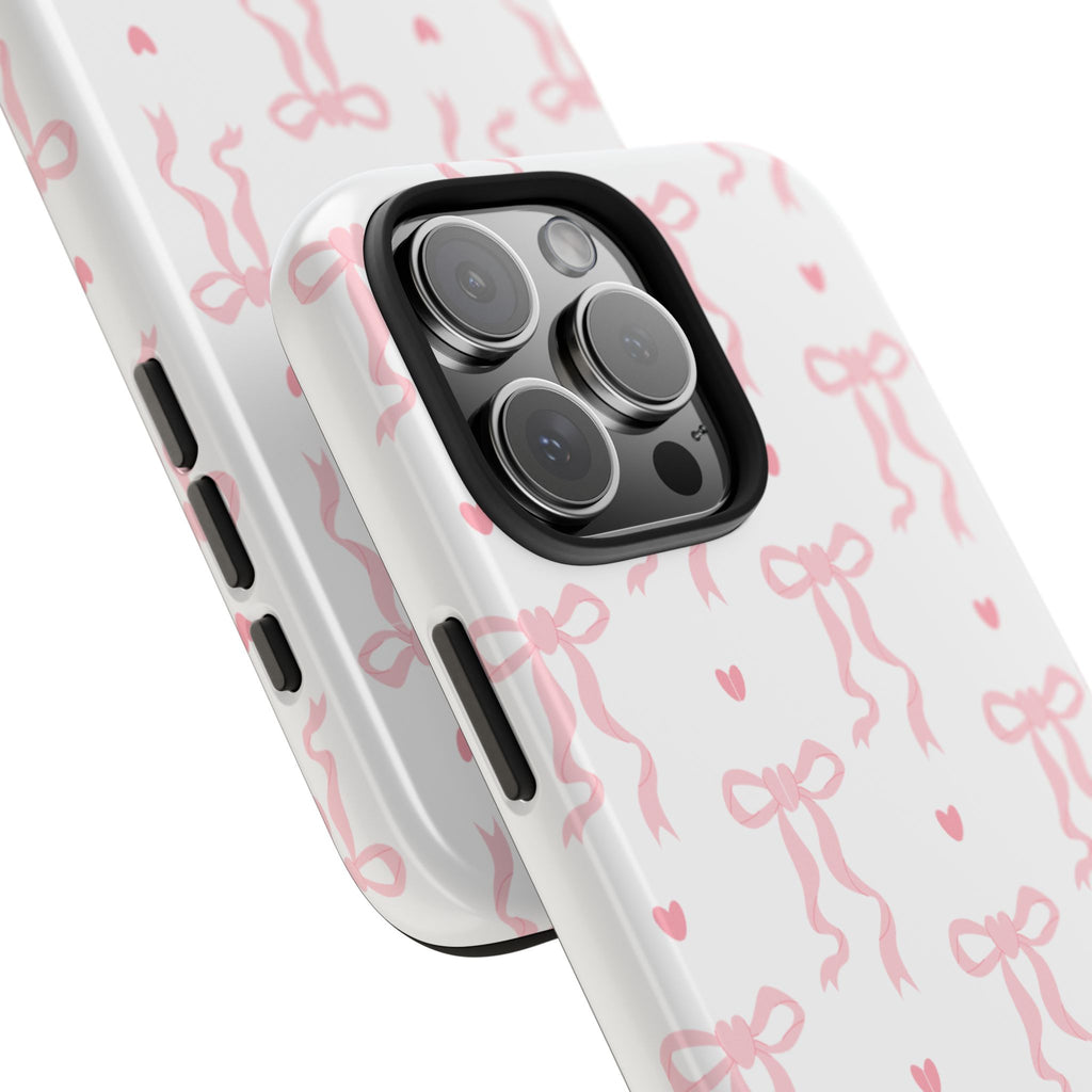 Pretty in Pink Bow Phone Case
