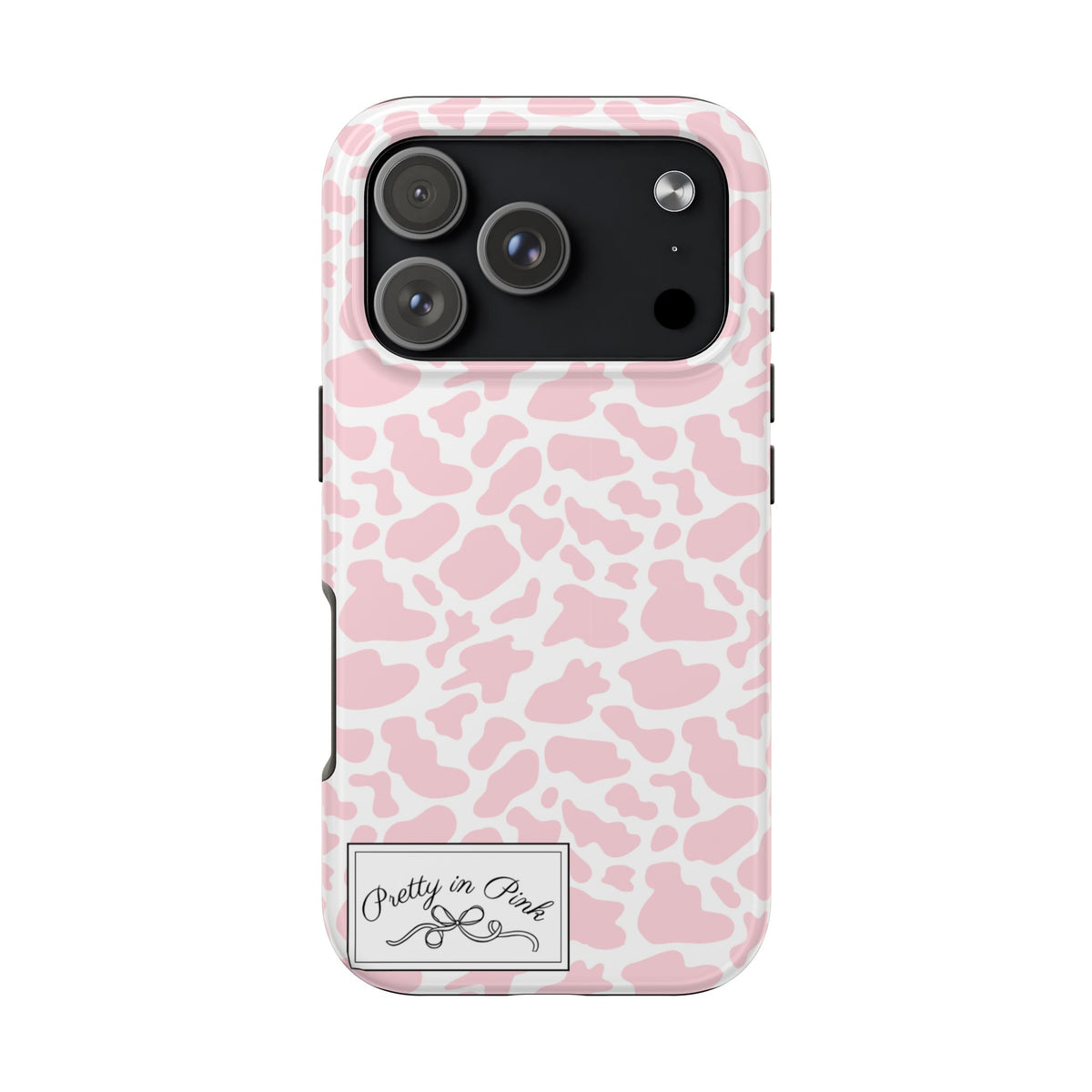 Pretty in Pink Cow Phone Case