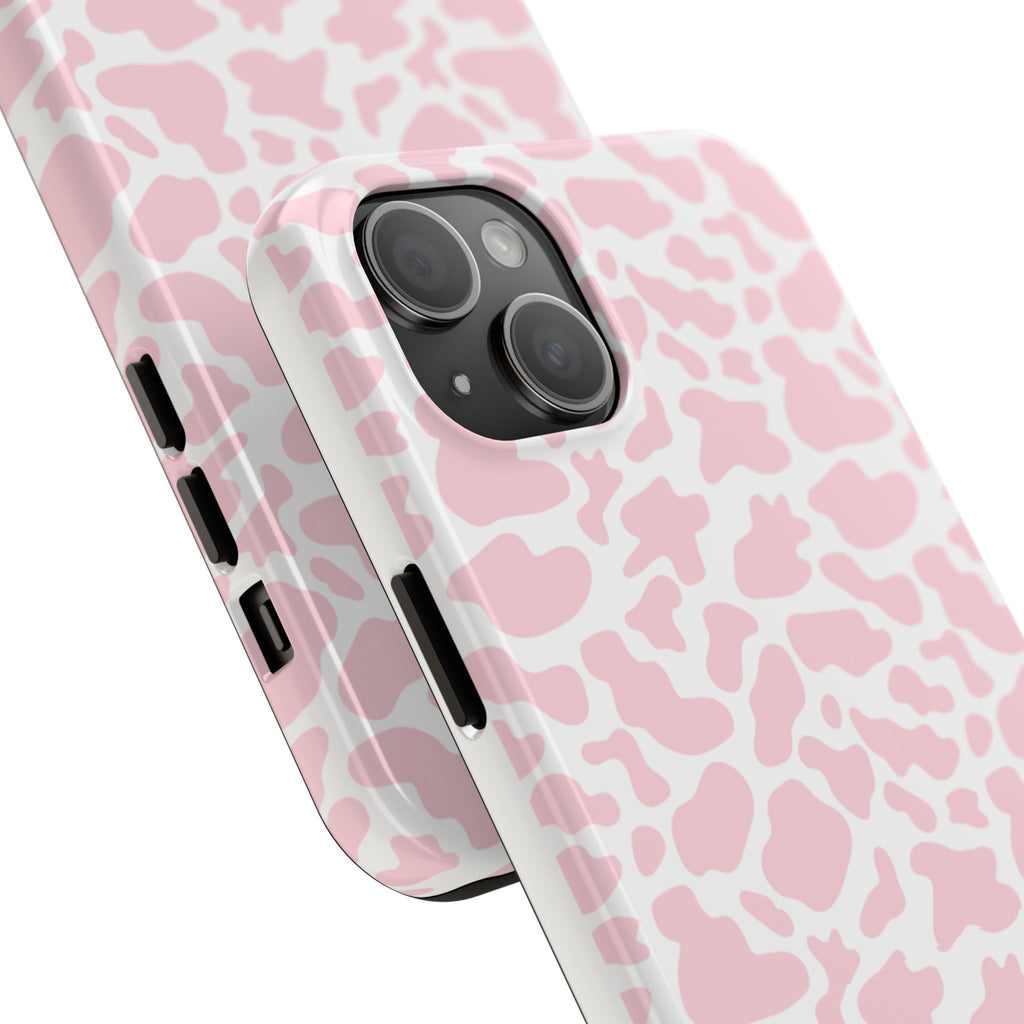 Pretty in Pink Cow Phone Case