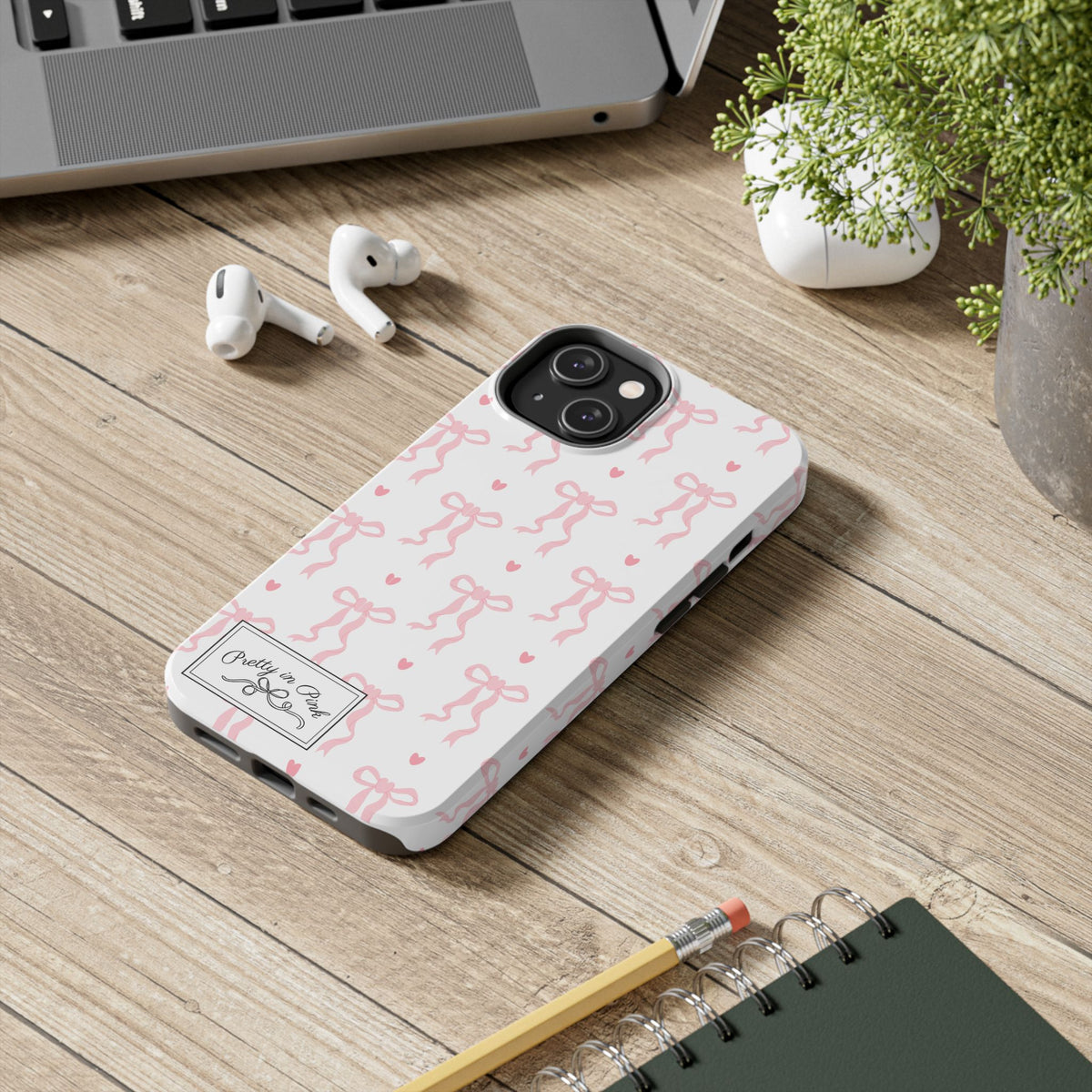 Pretty in Pink Bow Phone Case