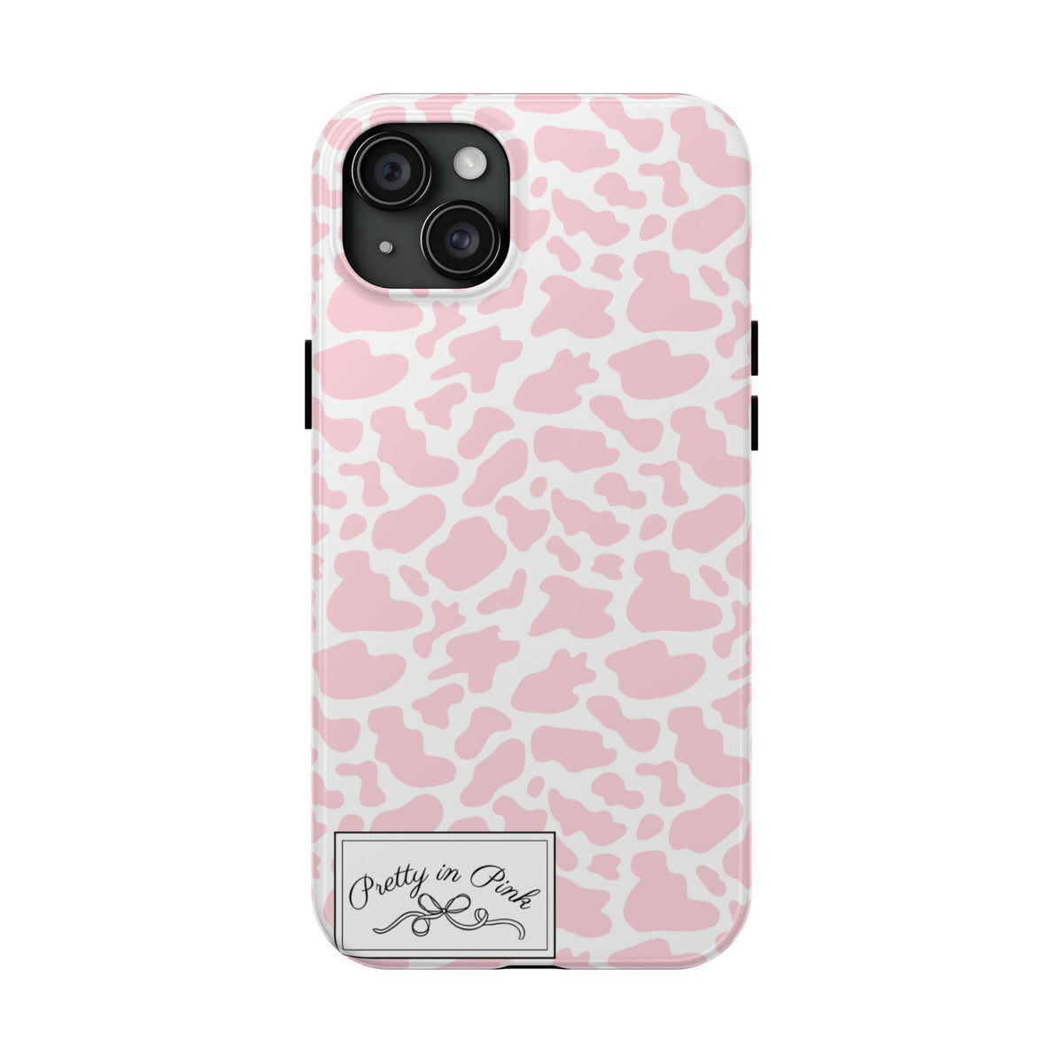 Pretty in Pink Cow Phone Case