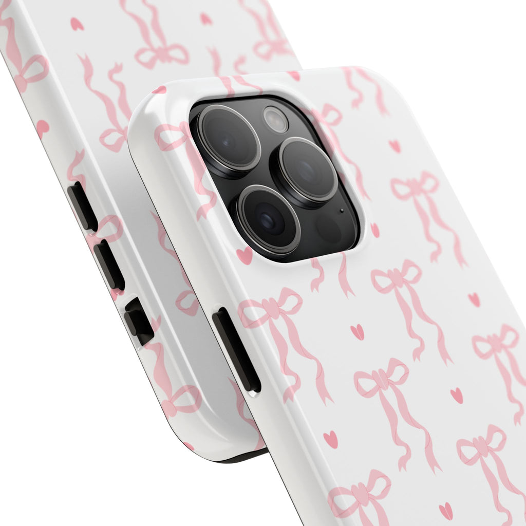 Pretty in Pink Bow Phone Case