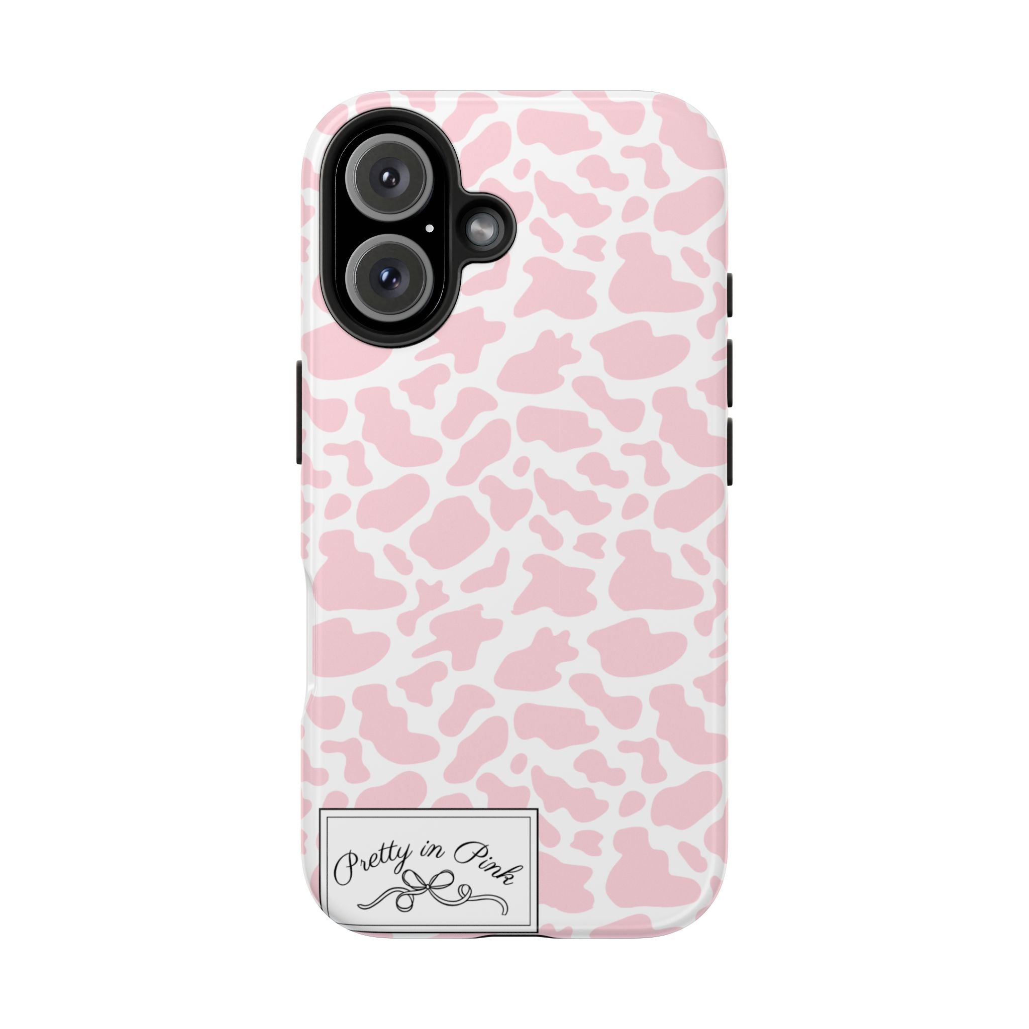 Pretty in Pink Cow Phone Case