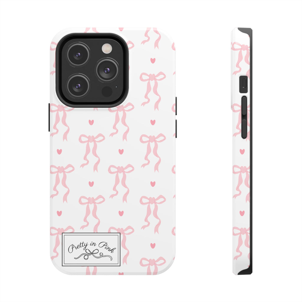 Pretty in Pink Bow Phone Case