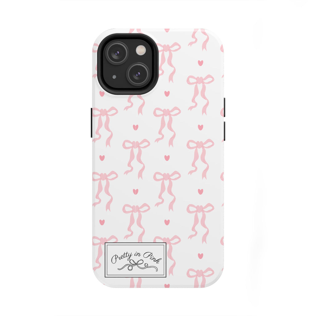 Pretty in Pink Bow Phone Case
