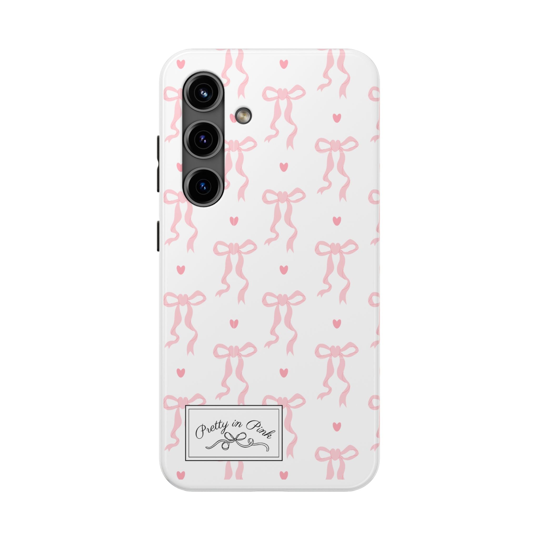 Pretty in Pink Bow Phone Case