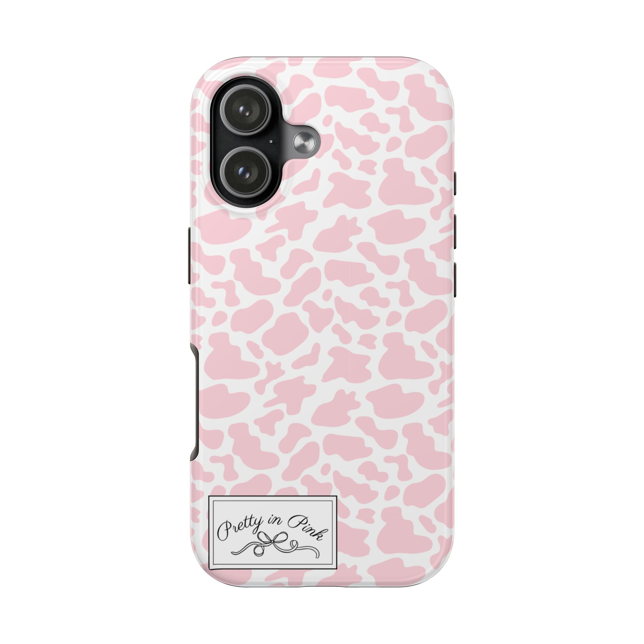 Pretty in Pink Cow Phone Case