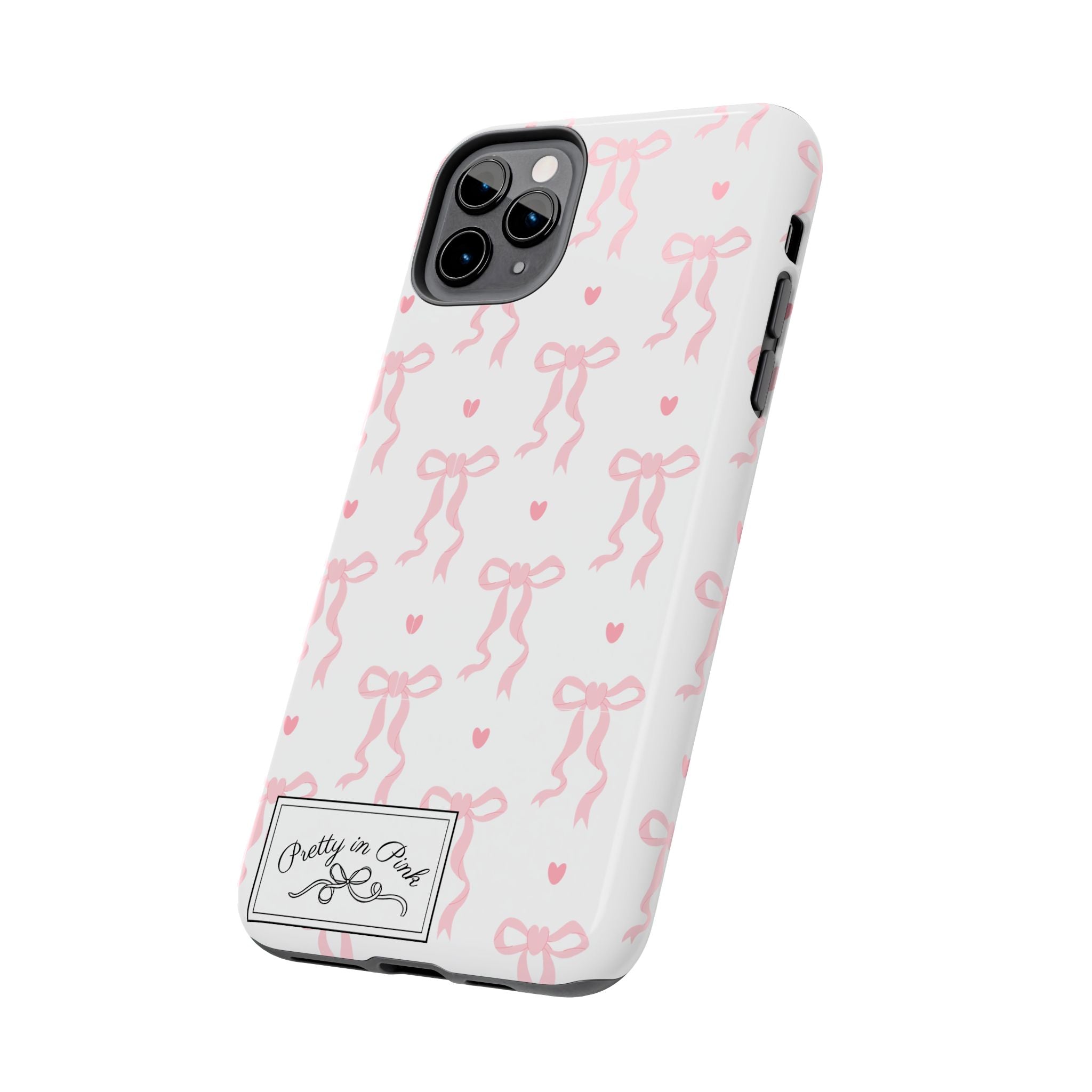 Pretty in Pink Bow Phone Case
