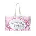Pretty in Pink Pearl Weekender Bag