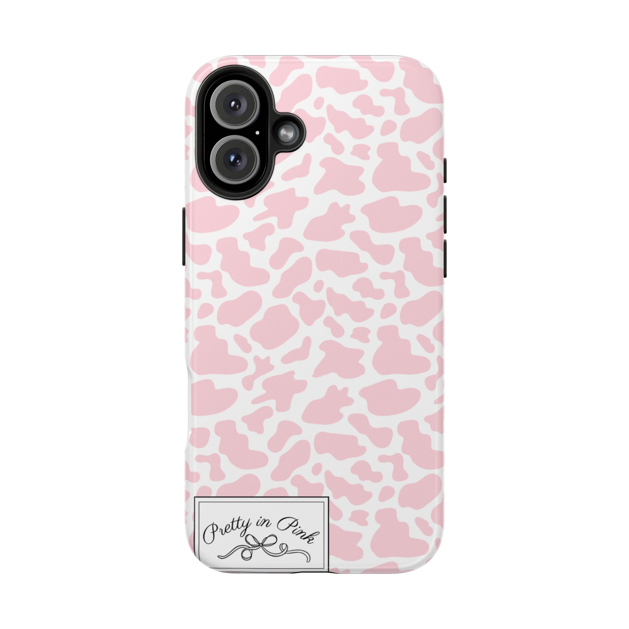 Pretty in Pink Cow Phone Case