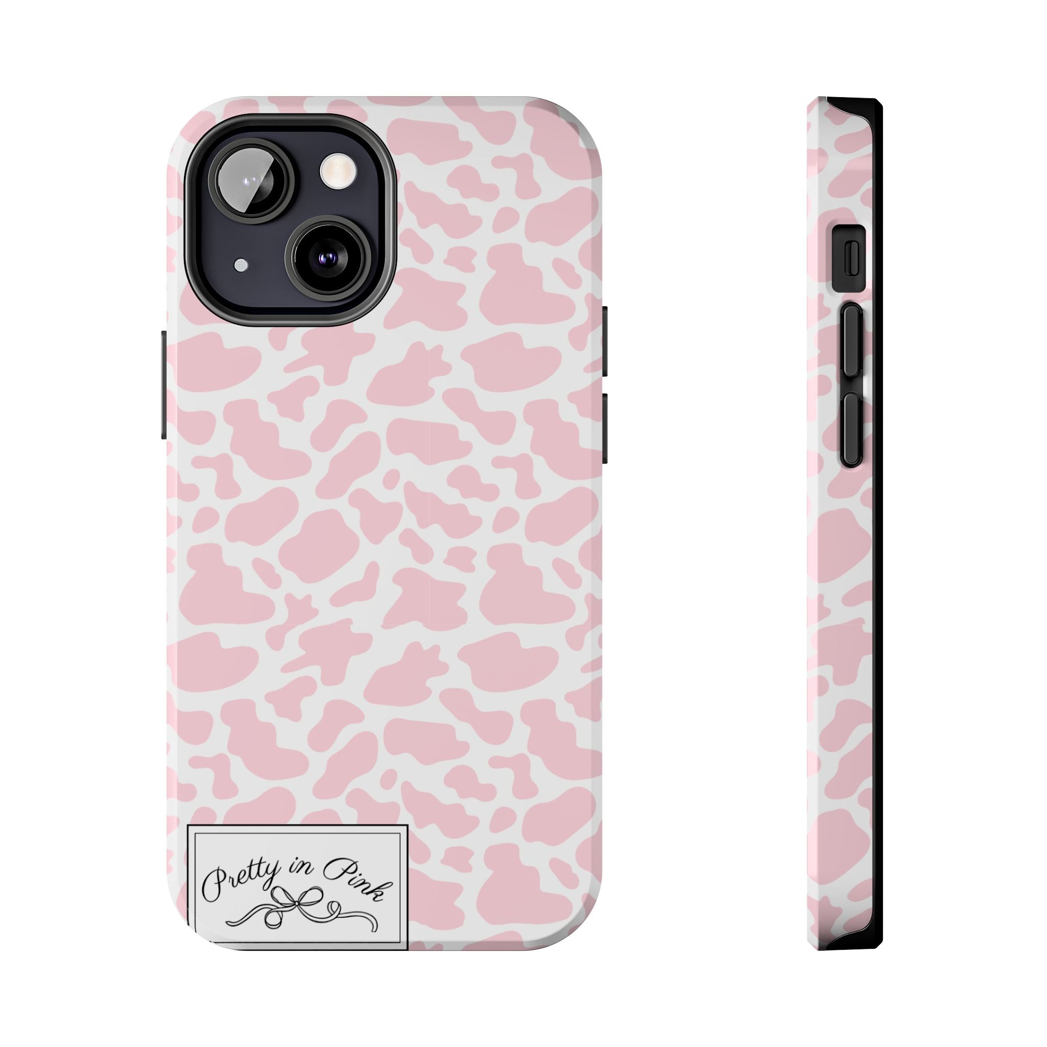 Pretty in Pink Cow Phone Case