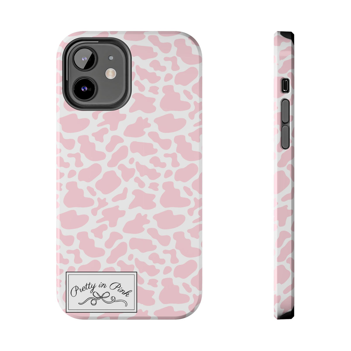 Pretty in Pink Cow Phone Case