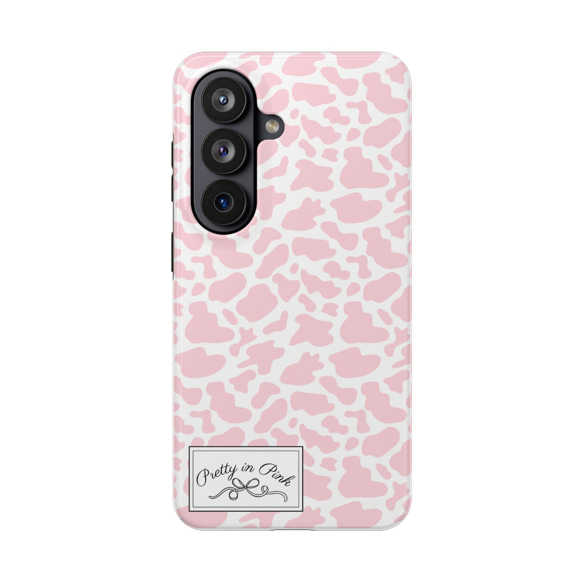 Pretty in Pink Cow Phone Case