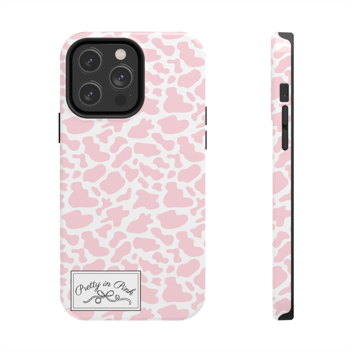 Pretty in Pink Cow Phone Case