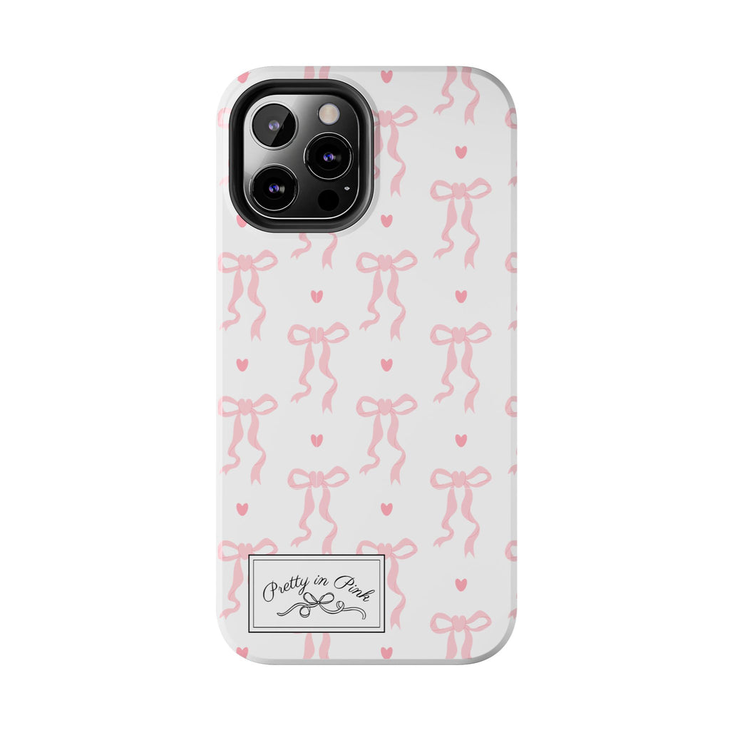 Pretty in Pink Bow Phone Case