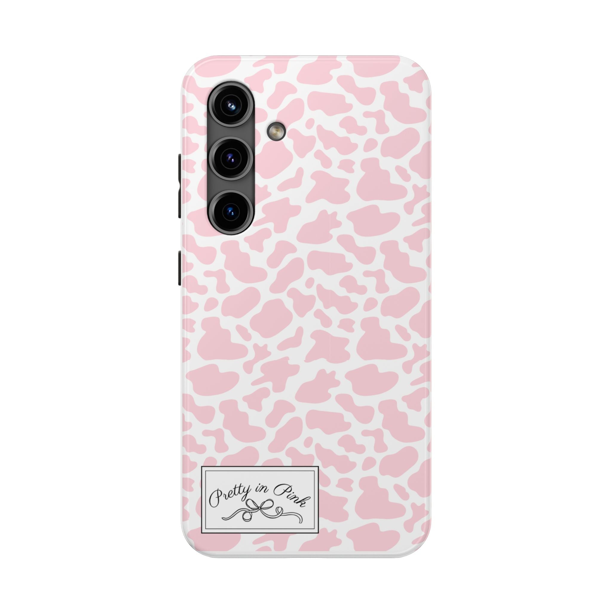 Pretty in Pink Cow Phone Case