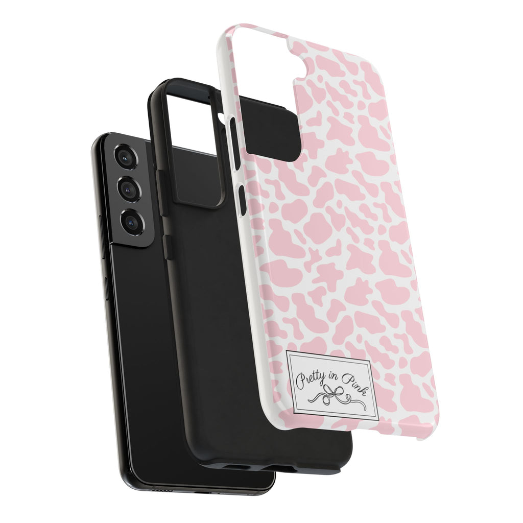 Pretty in Pink Cow Phone Case