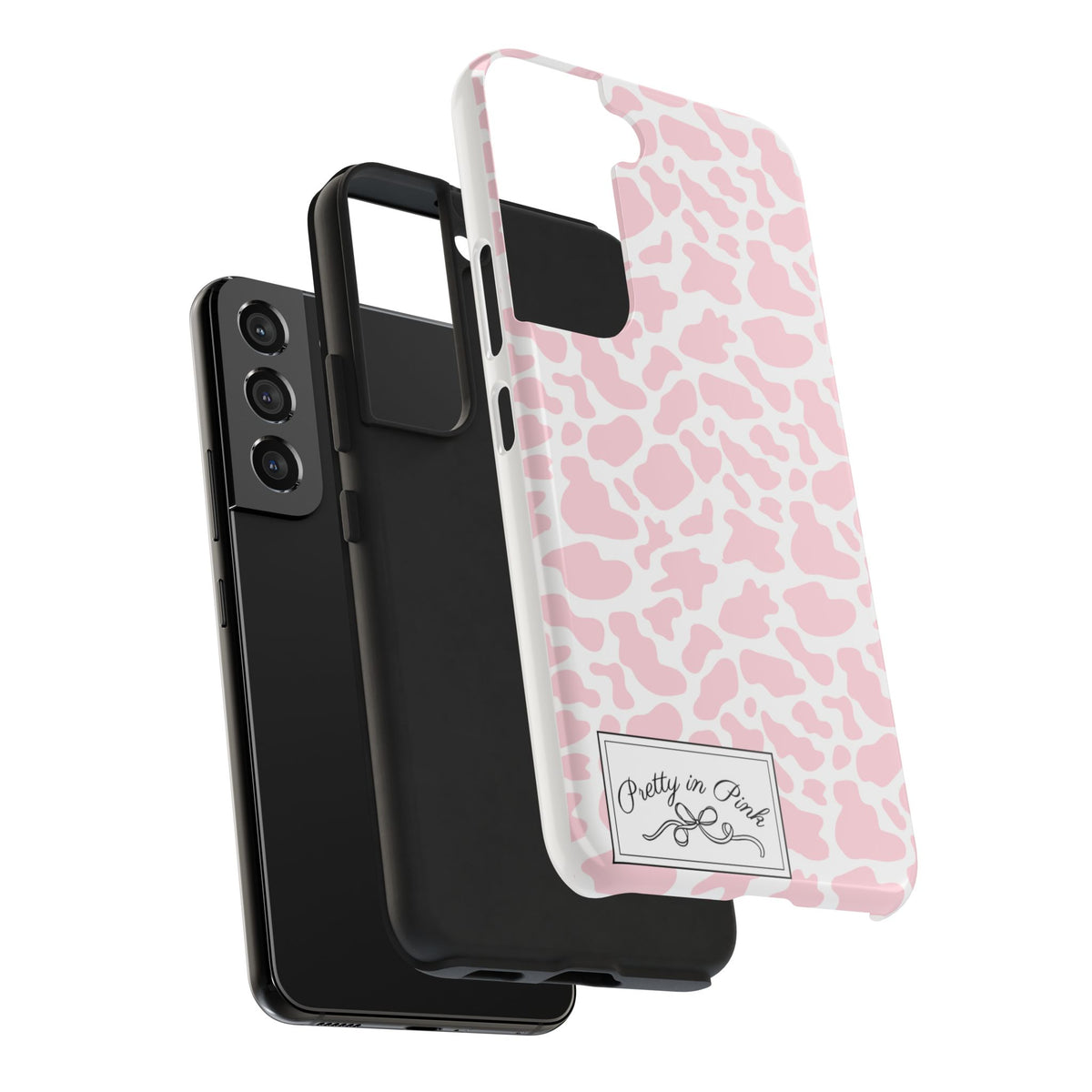 Pretty in Pink Cow Phone Case