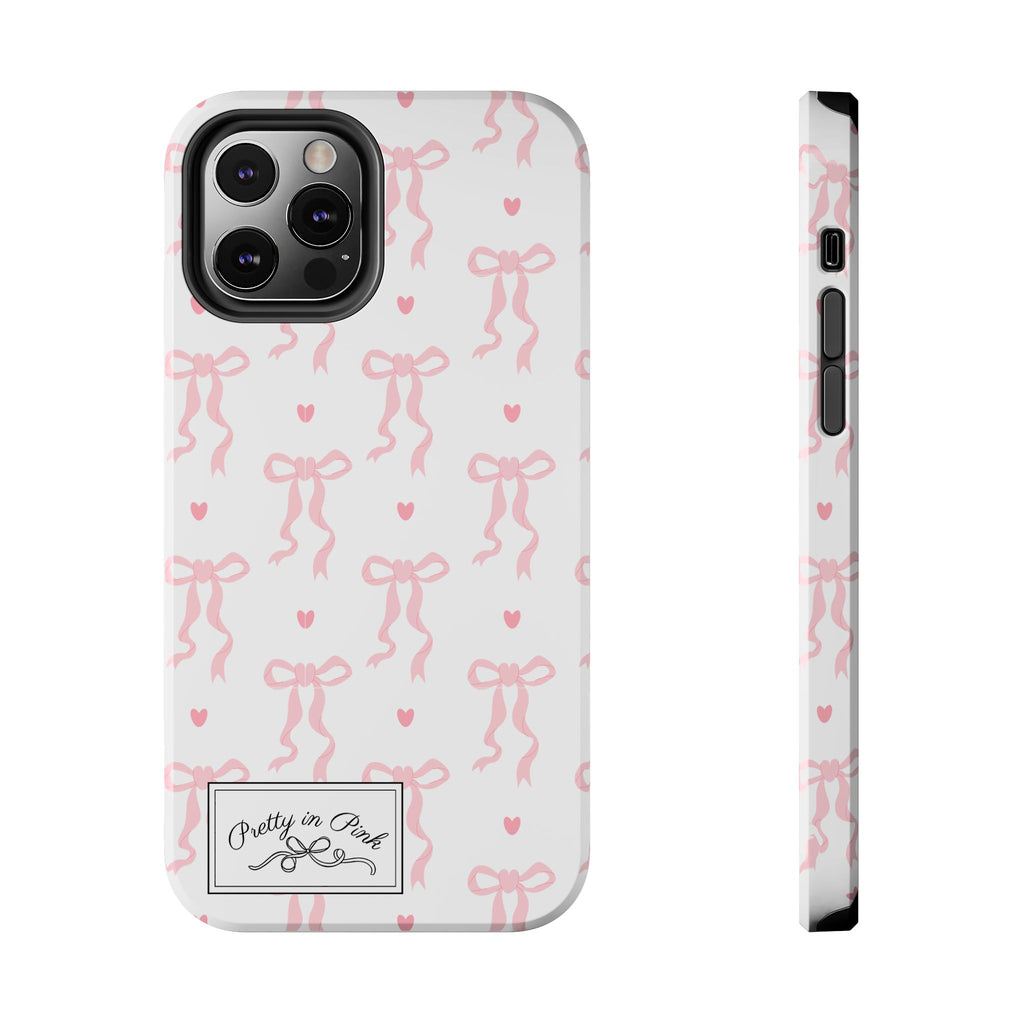 Pretty in Pink Bow Phone Case