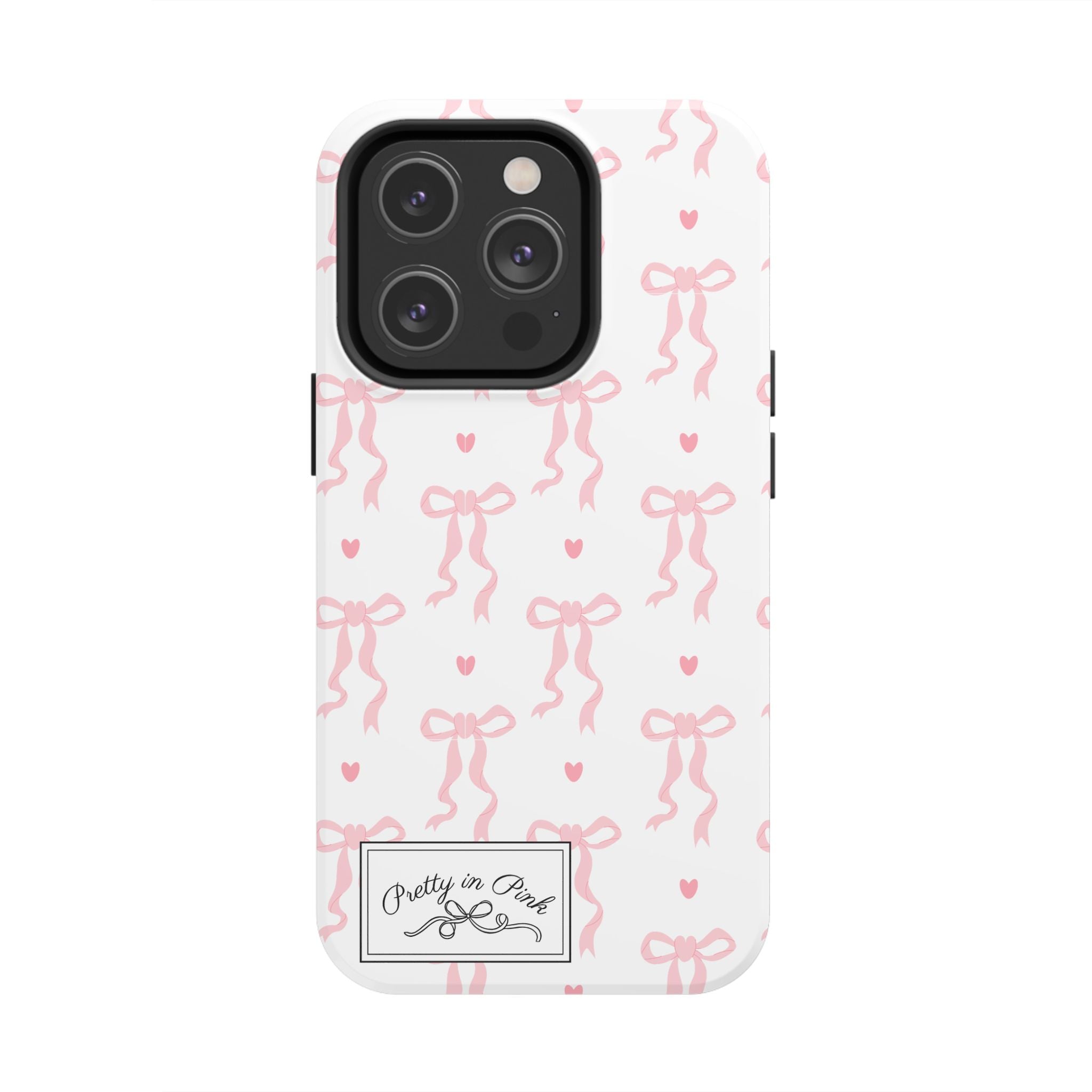 Pretty in Pink Bow Phone Case