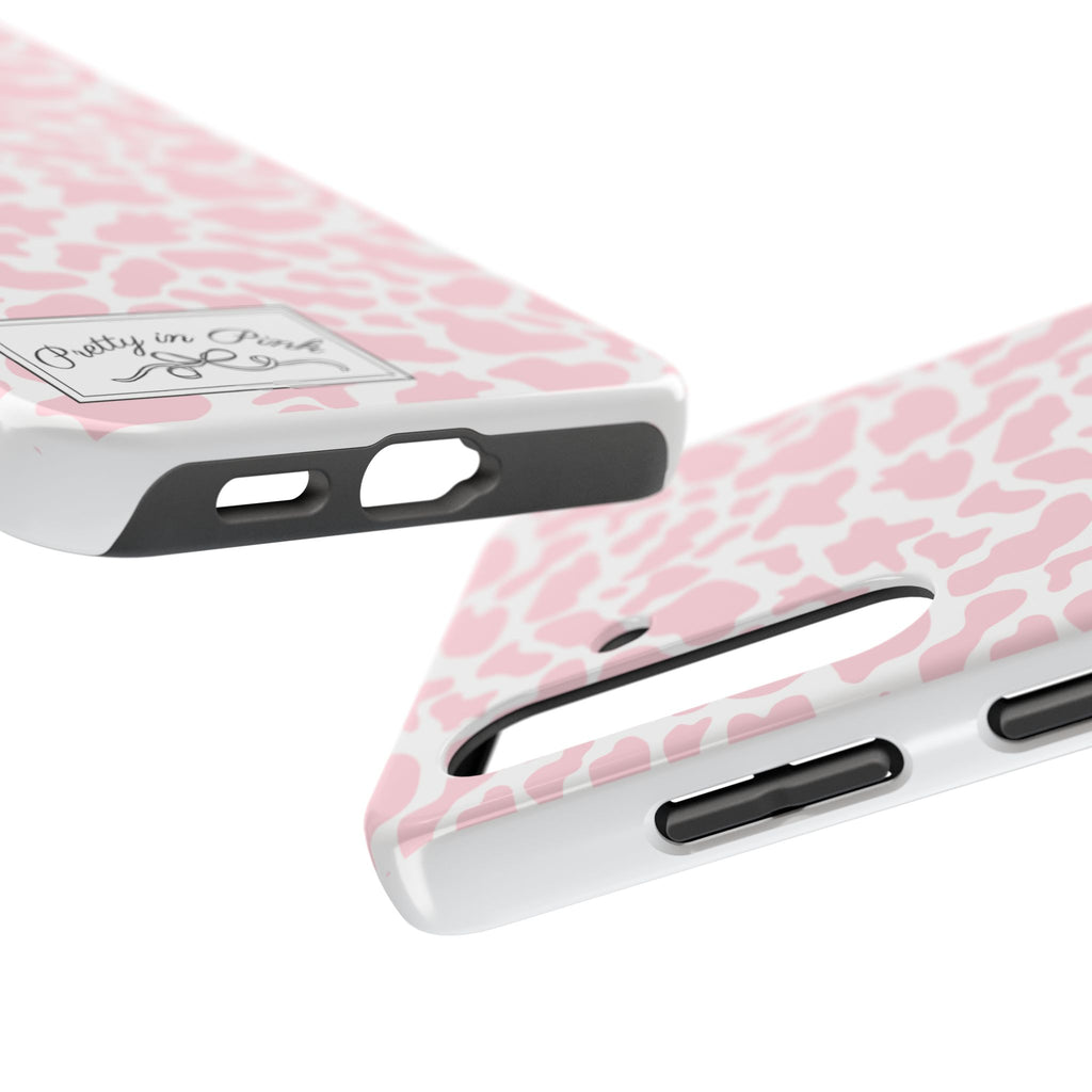 Pretty in Pink Cow Phone Case