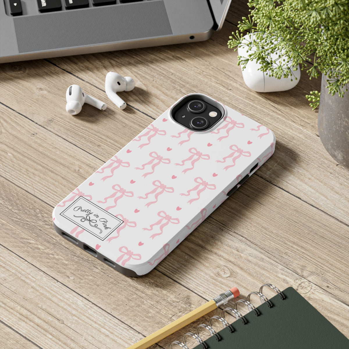 Pretty in Pink Bow Phone Case