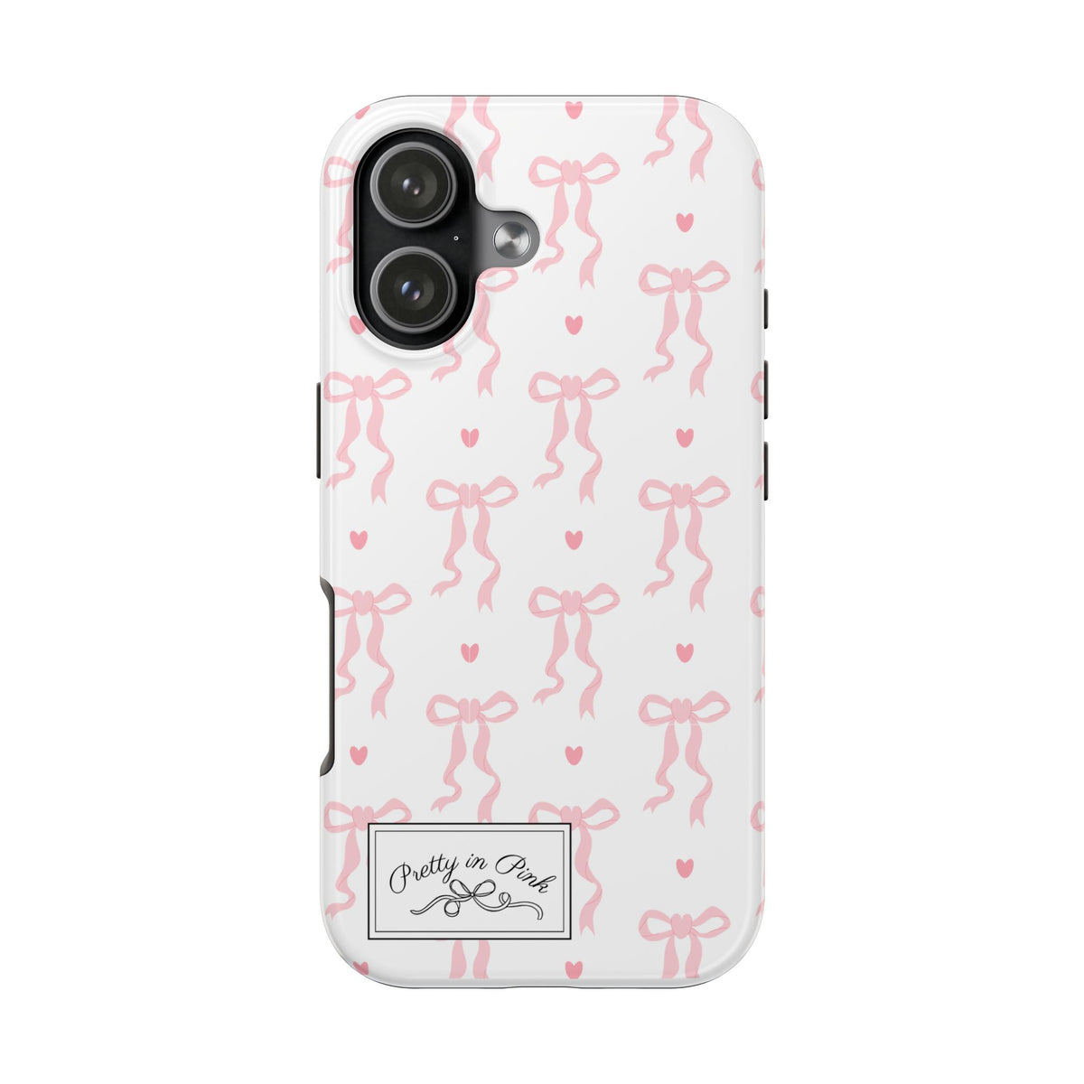 Pretty in Pink Bow Phone Case