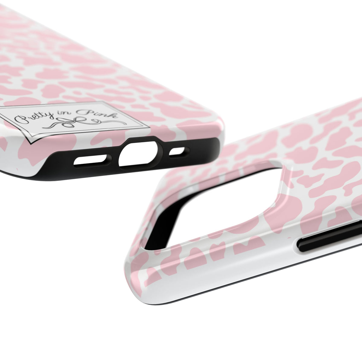 Pretty in Pink Cow Phone Case