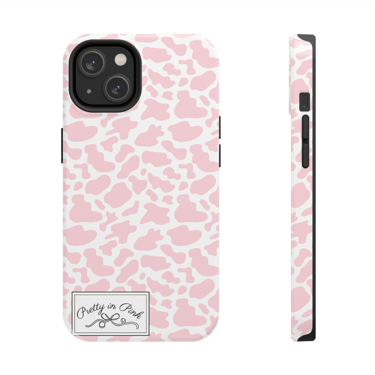 Pretty in Pink Cow Phone Case