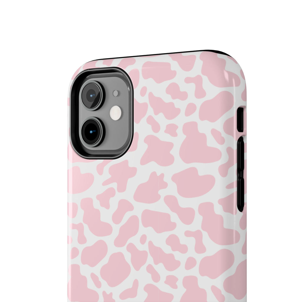 Pretty in Pink Cow Phone Case
