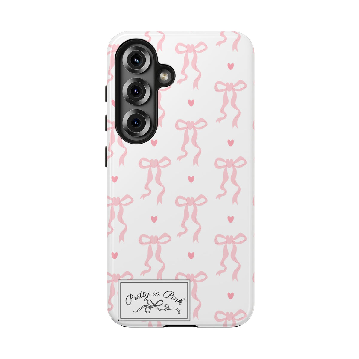 Pretty in Pink Bow Phone Case